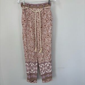 Ollari New York‎ Tasseled Tapered Pant Size S